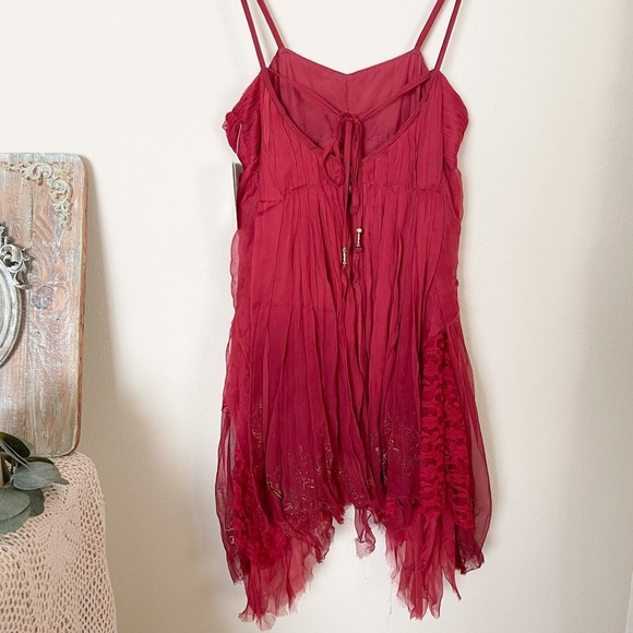 NWT Free People X Brenda Knight Mini Ophelia Dress - Picture 7 of 16
